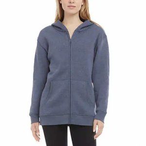 NWT Danskin Ladies' Full Zip Hoodie - Blue